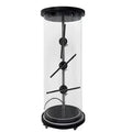 2 Blades HD 1X3 Cylindrical Holographic Display Cabinet 3D Advertising Equipment 30cm 3D Hologram Fan Advertising Equipment