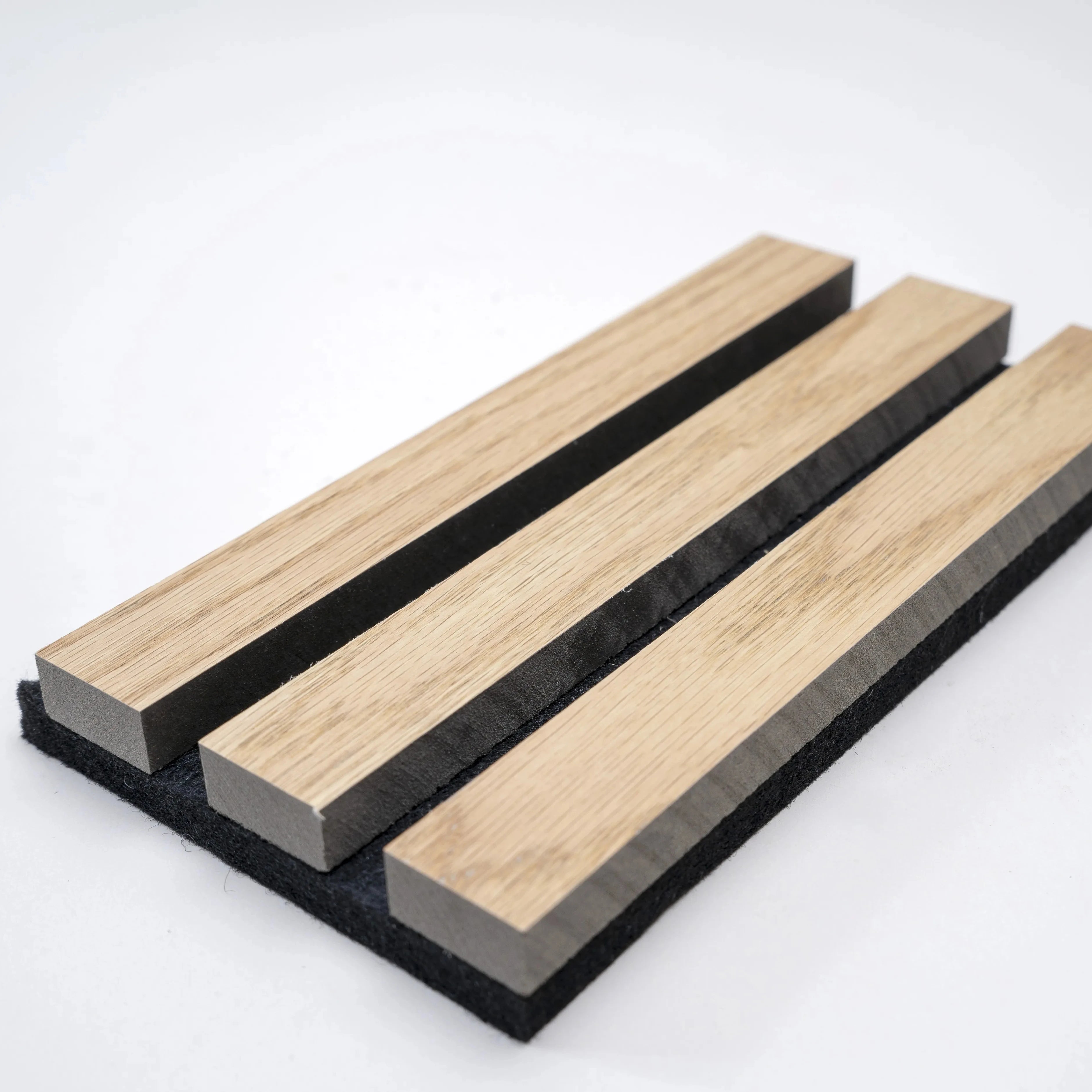 Decorative Acoustic Wood Slat Akupanel Soundproof MDF Slat Acoustic Wall Panel