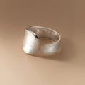 925 Sterling Silver Ring Trendy Adjustable Open Minimalist Geometric Knuckle Finger Rings Fine Jewelry for Women Girls