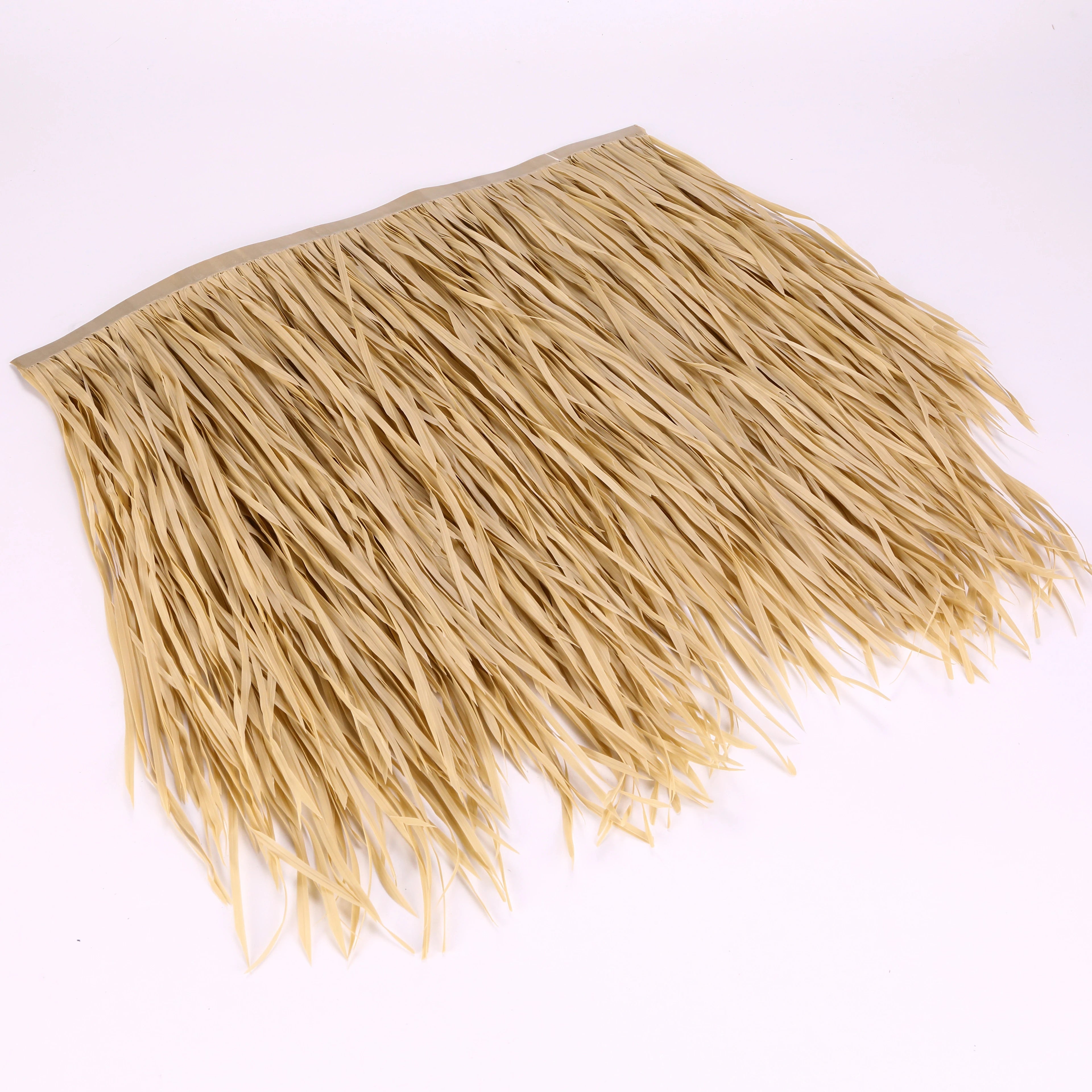Pe Synthetic Artificial Thatch Plam Leaf Roof Thatched Coconut Leaf House Builders in Chennai