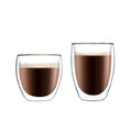 Factory Wholesale Glass Double Layer Cup Creative Egg-shaped Transparent Coffee Cup 80/150/250/350 ml Egg Cup Glass Custom