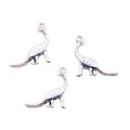 Charms Accessories Antique Silver Color Alloy Dinosaur Plesiosaur Charms Pendant for Jewelry Making 21x25MM