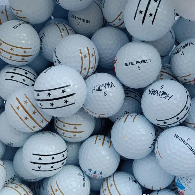 QJ Golf Customized Logo Double-Layer Two-Piece Golf Balls with 80-90 Hardness for Hitting Practice