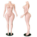 Curvy Female Full Body Mannequin Sexy Girl Plus Size Big Bust Ass Manikin Swimsuit Bikini Panties Beachwear Headless Mannequin