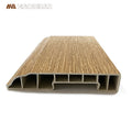 Fireproof Flooring Accessories Molding Profile SPC PVC Skirting 80mm for Wall