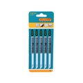 5-Piece T301DL HSS 6TPI HCS Jig Saw Blade 110MM T-shaped Surface Grinding Multipurpose Cutting DIY OEM