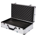 Depusheng B005 Aluminum Case Key Lock Suitcase Buil-in EVA Foam Insert Protective Tool Aluminum Alloy case