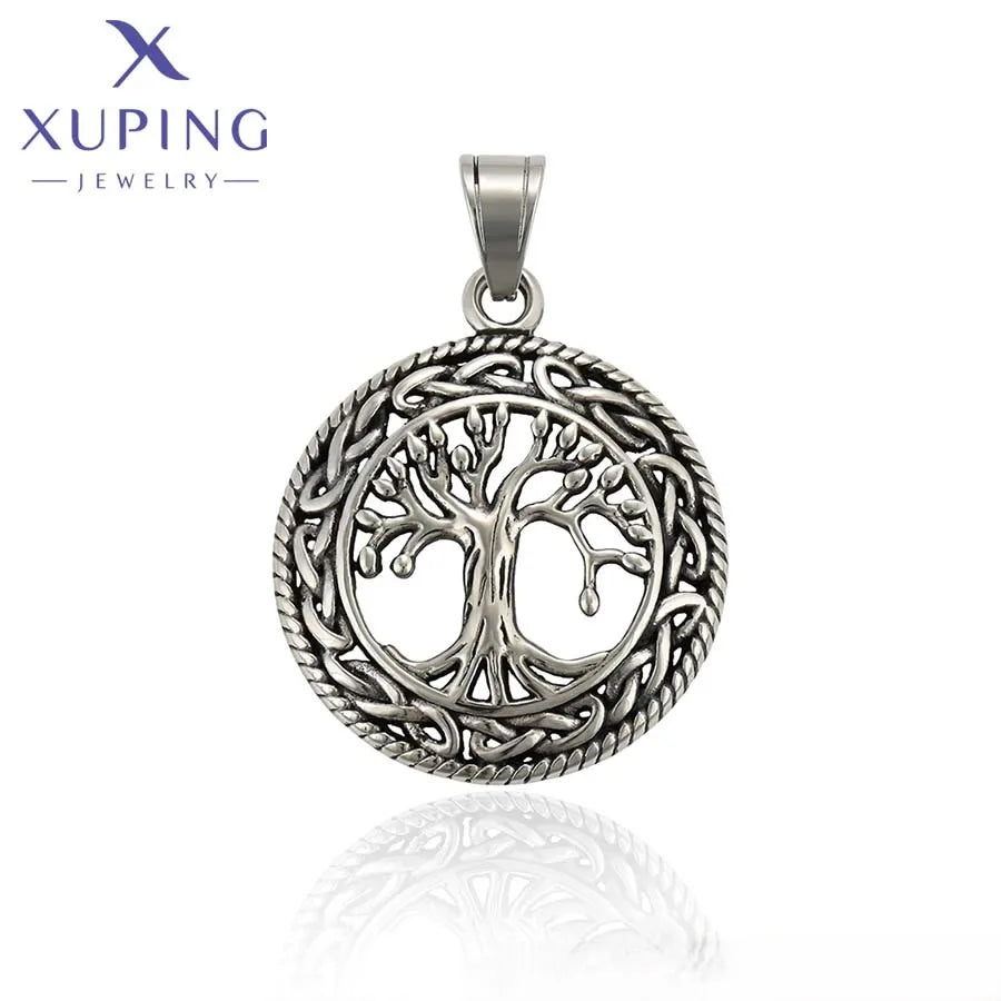 34133 XUPING JEWELRY Stainless Steel Jewelry Wholesale Neutral Custom Fine Fashion Jewelry Pendants Charms