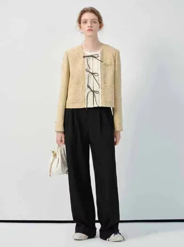 VEGA CHANG Spring 2026 Unrestrained and Changeable Style Casual Pants MegaBDM