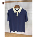 2024 New Fashion Custom Made Men's Polo T-Shirts 100% Cotton Anti-Wrinkle & Anti-Shrink Short Sleeve Style