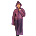 100g Color in Stock Camping Partner Waterproof Colorful Rain Poncho EVA Raincoat