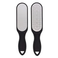 Professional Pedicure Tool Stainless Steel Foot Rasp Double Side Foot File Callus Remover in Black