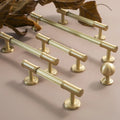 Hot Sale Luxury Brass Brushed Gold Cabinet Pulls Handle