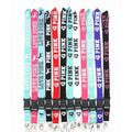 Customized pink Lanyards in Bulk Screen Printing Brand Name Lanyards