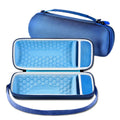 Hard Travel Eva Case for Speaker Organizer Waterproof Bluetooth Speaker  Carrying Storage Bag Fits Charger and USB Cable