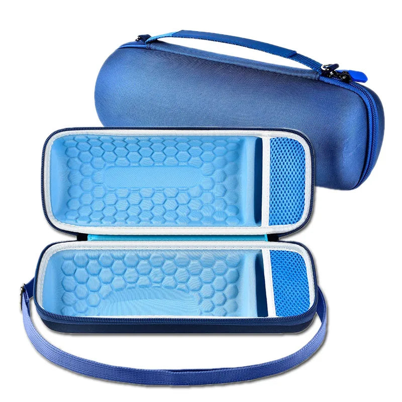 Hard Travel Eva Case for Speaker Organizer Waterproof Bluetooth Speaker  Carrying Storage Bag Fits Charger and USB Cable