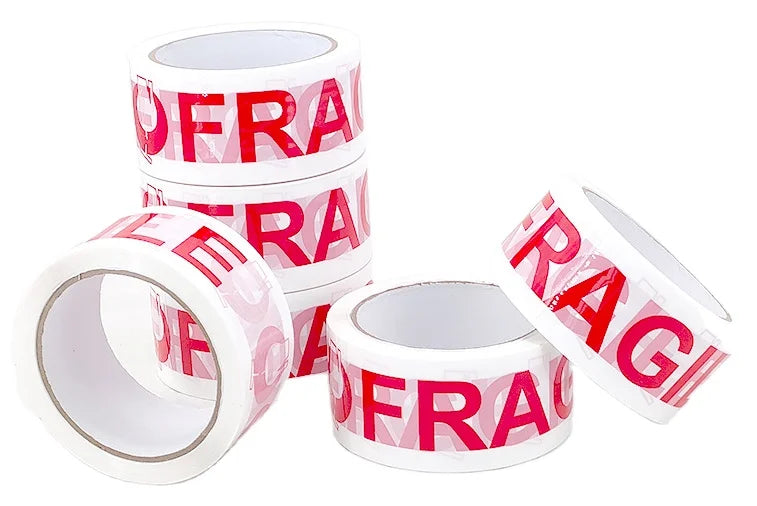 Fragile Strong Adhesive Tape Packaging Tape Per Box Fita Adesiva