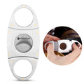 Hot Sale Custom logo Luxury Cigar Cutter Stainless Steel for Cigar Accessories