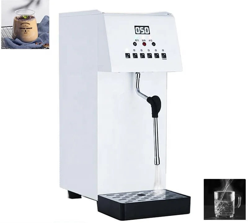 Stainless Steel Milk Bubble Steamer Professional 5L Boiler Mini Milk Frother Commercial Milk Foamer for Coffee Shop Equipment