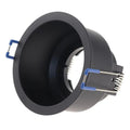GU10 MR16  Frame Hight Quality Anti Glare Bulbs Fixtures LED Trims Aluminum Spotlight Housing Frames Dia 90MM Cut Out 80MM