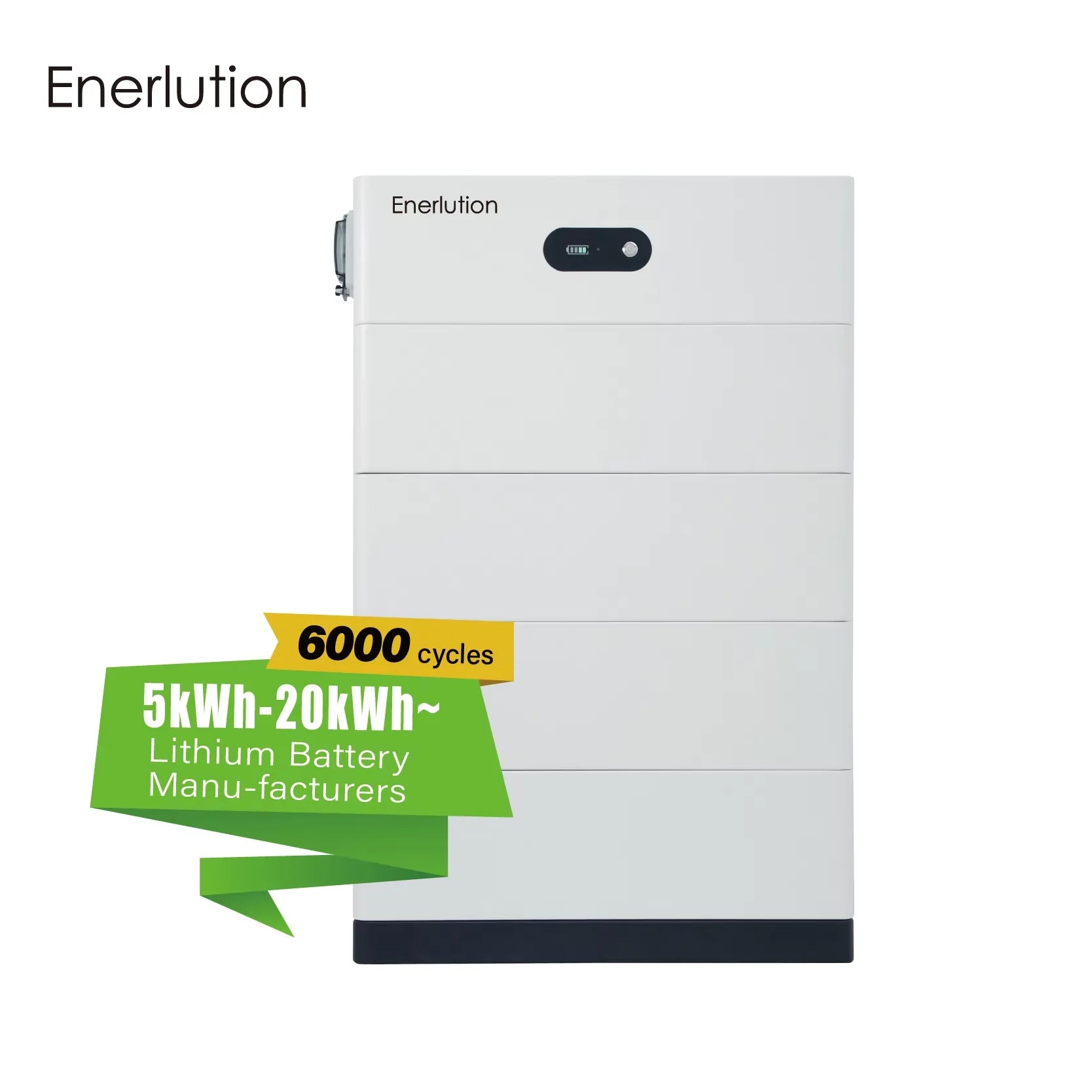 Eu Stock Enerlution 48V 51.2V LiFePO4 Battery Pack 10kwh 200Ah 280Ah 300Ah 400Ah Rack Mounted Energy Storage Solution EU Stock