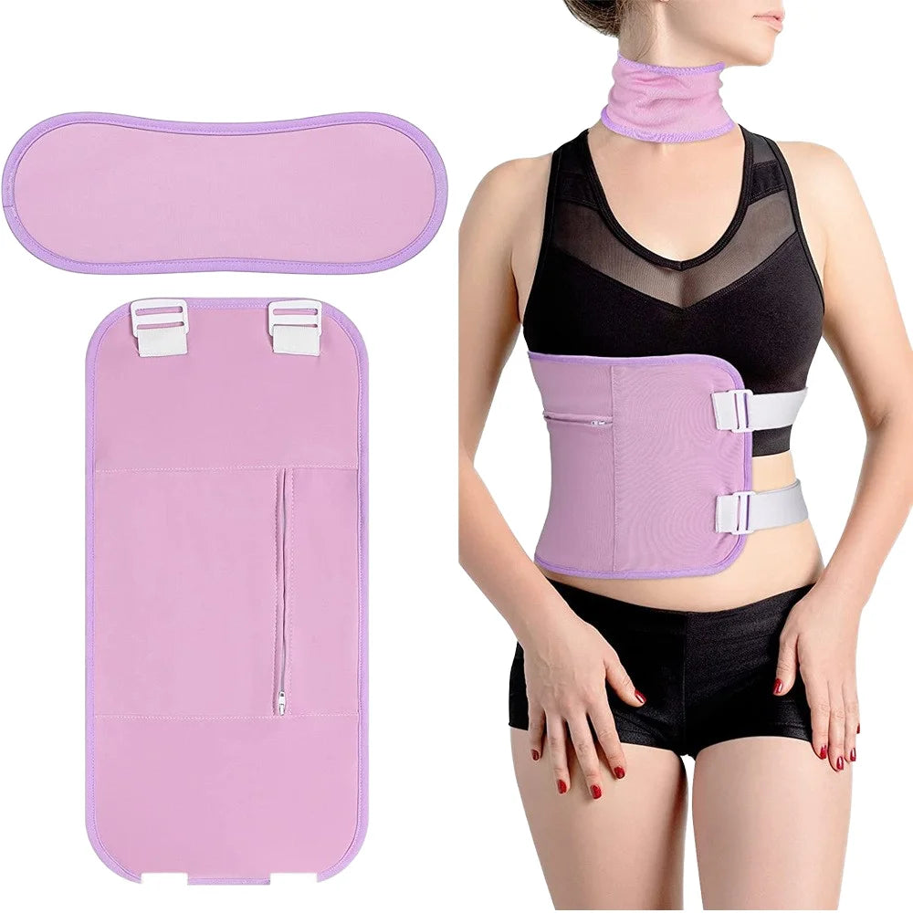 Hot Style Castor Oil Pack Castor Oil Waist Pack Castor Oil Pack Wrap for Waist