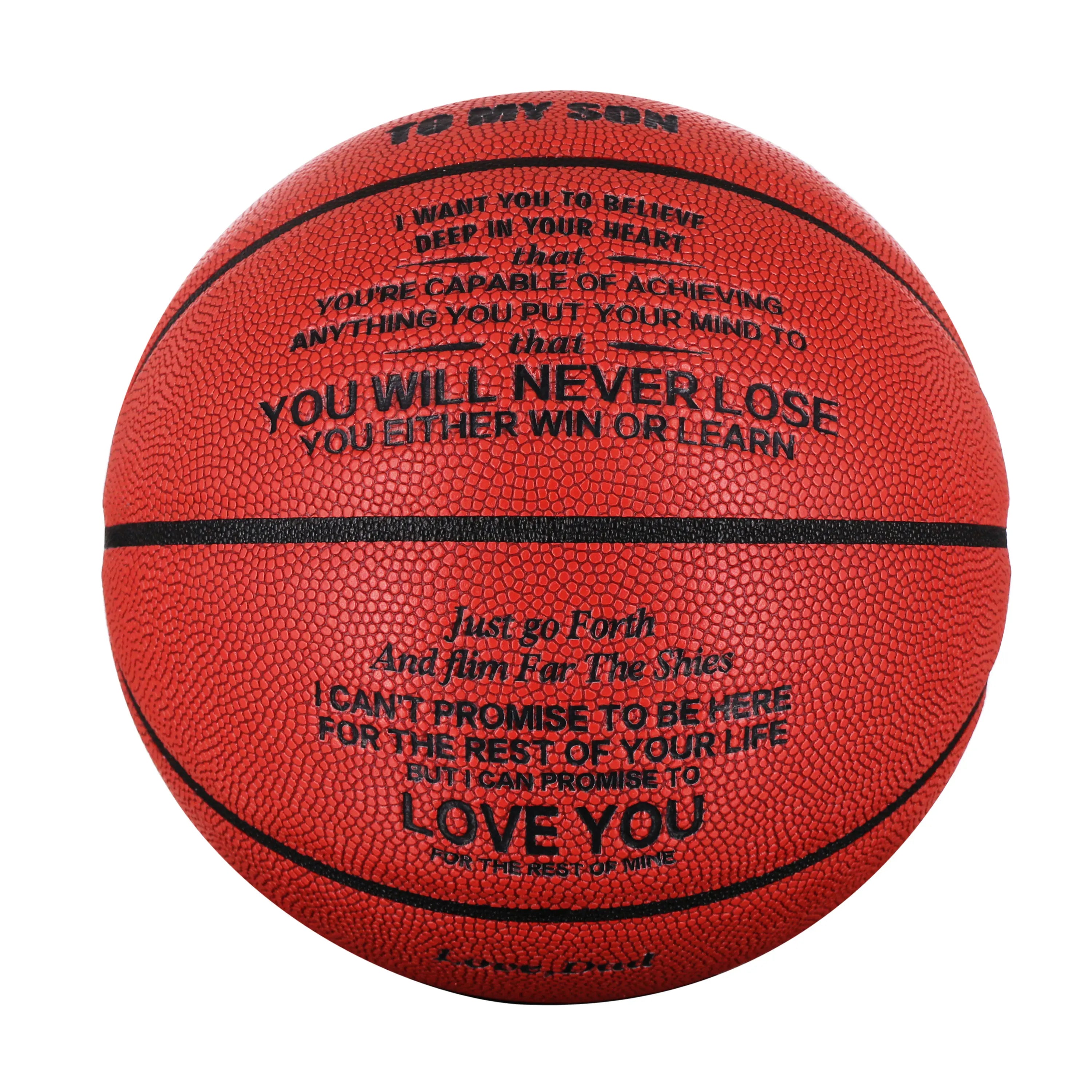 Gift for Son Basketball Ball Superior Quality Basketball Pro Official Size 7 Custom  Balls Basketball