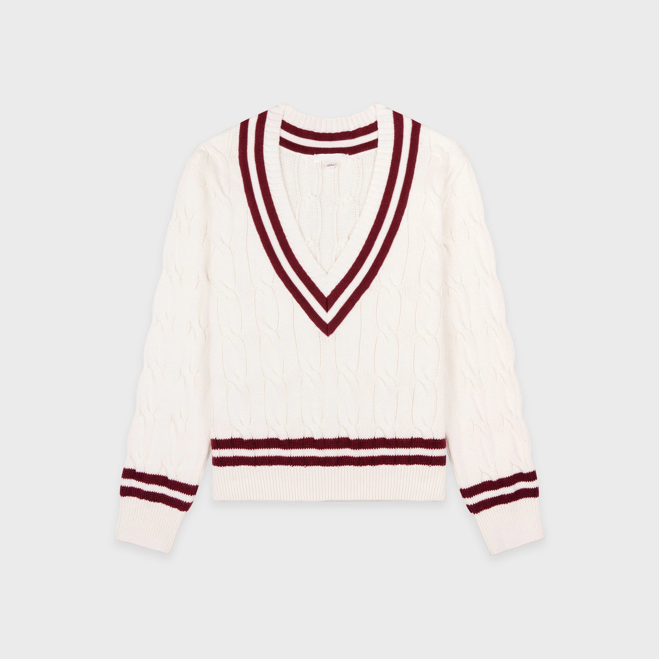 Custom Design logo Winter Knit Pullover Top Cotton Fashion Casual Cable Long Sleeve Knitted v Neck  Women Sweater