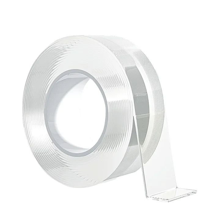 Double Sided Acrylic Adhesive Grip Tape Transparent Waterproof Washable Removable Reusable Anti-Slip Gel Hot Melt Masking Tape