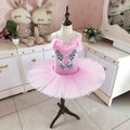 2024 New Children's Ballet Pomp Dress Stage Performance Dance Costume