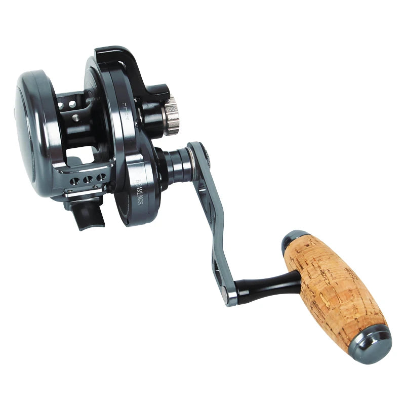 Hot Selling 30kg TF400R/L Conventional Power Towing Fishing Special All-metal Trawl Reel