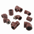 Wholesale Brown Color PPH 90 Degree Elbow PPH Pipe Fittings PN20 PPH Fittings