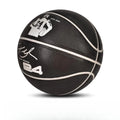 Customizable Basketball PU Fiber Black and Silver Ball Line Custom Basketball Ball with logo MegaBDM