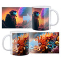 Customized Handle Mug 16 oz Coffee Mugs for Gift F Custom Ceramic Color Glazed Mugs