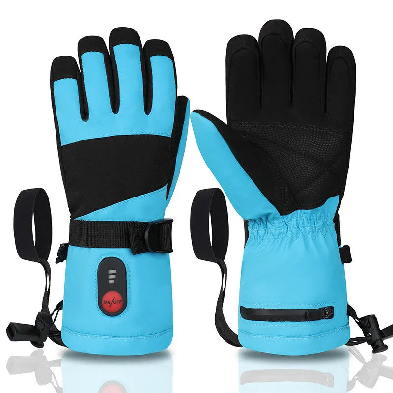 Children's Lightweight Waterproof Heated Ski Snowboard Gloves Winter Warm Kids' Outdoor Gear
