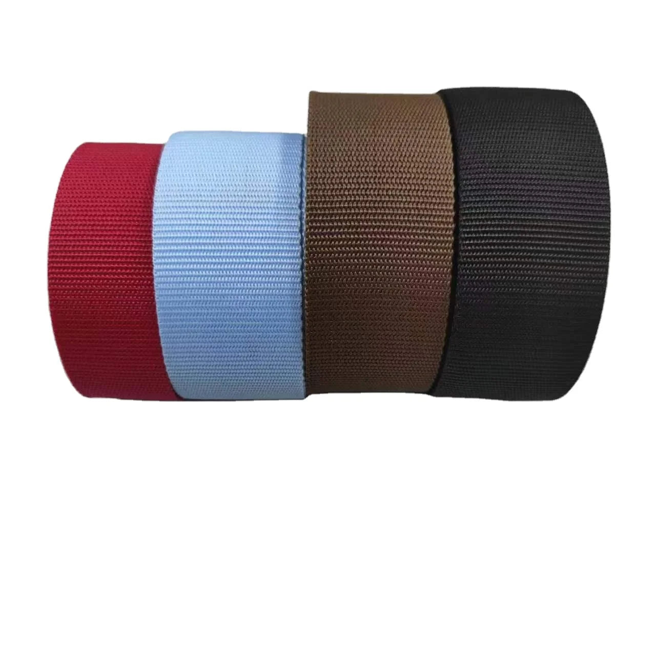 Wholesale Factory Custom logo 38mm 50mm Colorful Polypropylene Webbing for Bag Strap Pet Leashes
