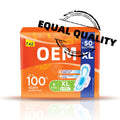 Organic Cotton Best Quality DH Eco-friendly Biodegradable Private Label  Hygiene Soft Care Sanitary Napkins