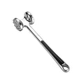 2026 Professional Dual-Sided Stainless Steel Eco-Friendly Durable Meat Tenderizer with Comfort Grip Handle Meat Hammer