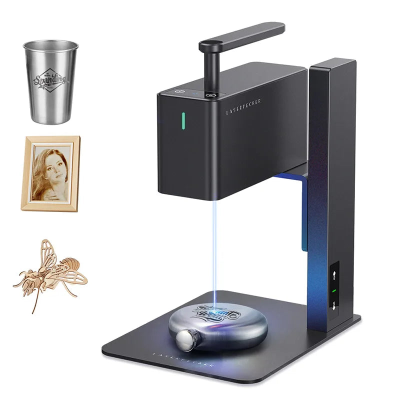 LaserPecker 2 Engraver Mini Portable Laser Cutting Machine DIY logo Printer Factory Directly Supply