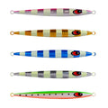 WEIHE 150g 200g 250g Lead Fish  Jig Metal Fishing Lure Luminous Lures for Long Casting Sea Fishing