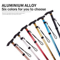 Factory Wholesale Canes Folding Walking Canes Trekking Foldable Hiking Poles Walking Sticks Adjustable Length Portable Crutches