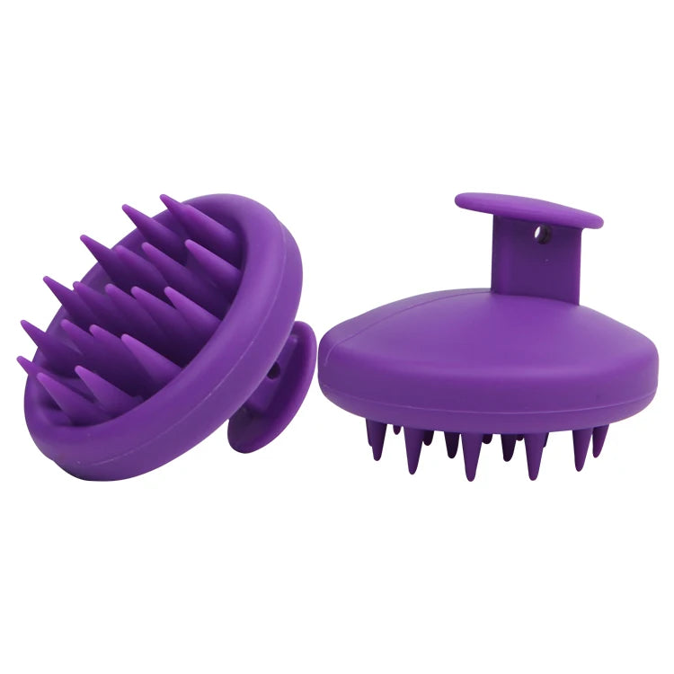 Silicone Scalp Massager Scrub Brush for Wet Dry Use Heat Resistant for Dandruff Scalp Massage Cushion Vent Promotes Hair Growth