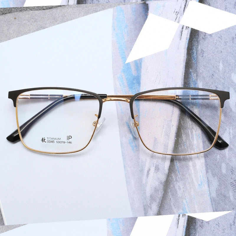 Ultra Light Unisex Spectacle Frames Titanium Ip Eyewear Frame Optical Glasses