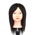 Cheap Cosmetology 100% Virgin Human Hair African American Salon Practice Hairdresser Braiding Afro Training Mannequin Hair Cut