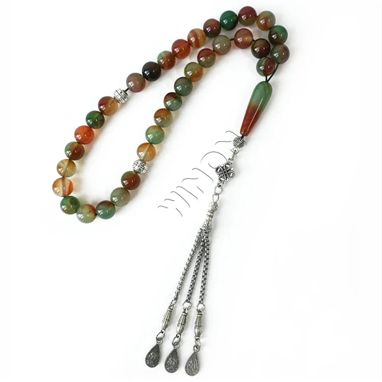 Premium Quality Jerusalem Islamic Muslim Electronic Islamic Rosary Beads Religious Necklace Counter
