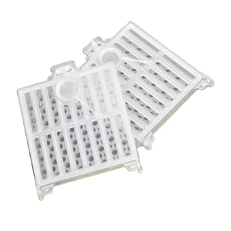 New Design Queen Bee Post Cage Transparent Move Transmit Mail Box Insect House Plastic Rearing Tools Beekeeping Supplies