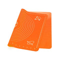 Heat Resistant Custom Silicone Baking Mat Rolling Washable Silicone Pastry Mat Reusable for Kitchen Bakeware