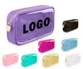 New Nylon Colorful Women's Cosmetics Storage PVC Transparent Waterproof Travel Toiletry Clear Bag