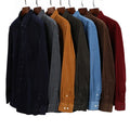 2023 Large Size Men's Long-sleeved Shirt Business Casual Spring and Autumn Multi-color Matching Shirt