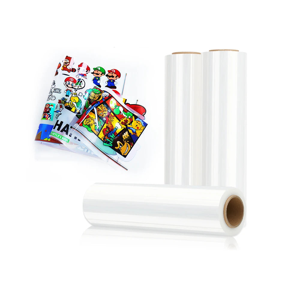 Factory Direct Sale 21 30 61 CM PET clear Film PVC Thermal Transfer Filme That Heat Transfer Vinyl Rolls for Clothing